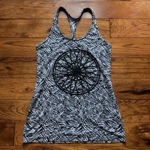 Nike racerback tank w/ SoulCycle wheel